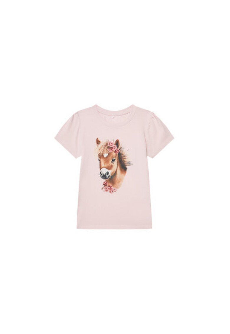 Tricou fete 13243178 - Bumbac organic - Roz - Roz