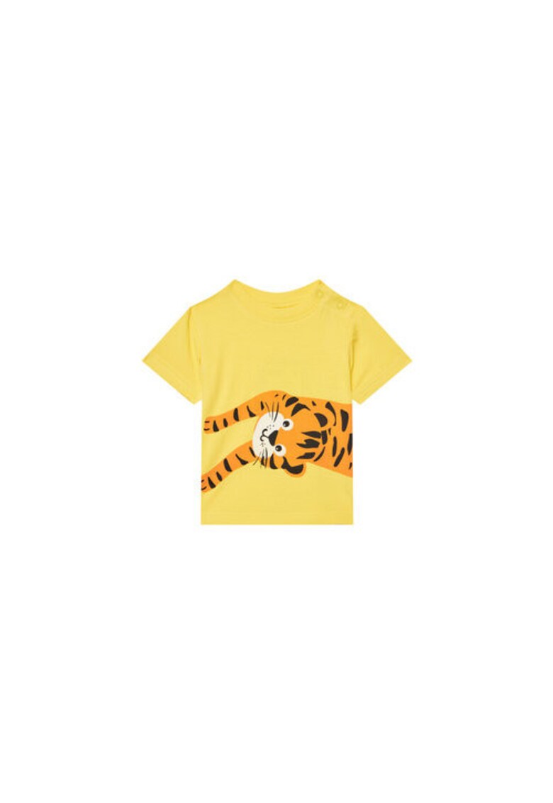Tricou baieti WC5143202TBN - Bumbac/Elastan - Galben - Galben