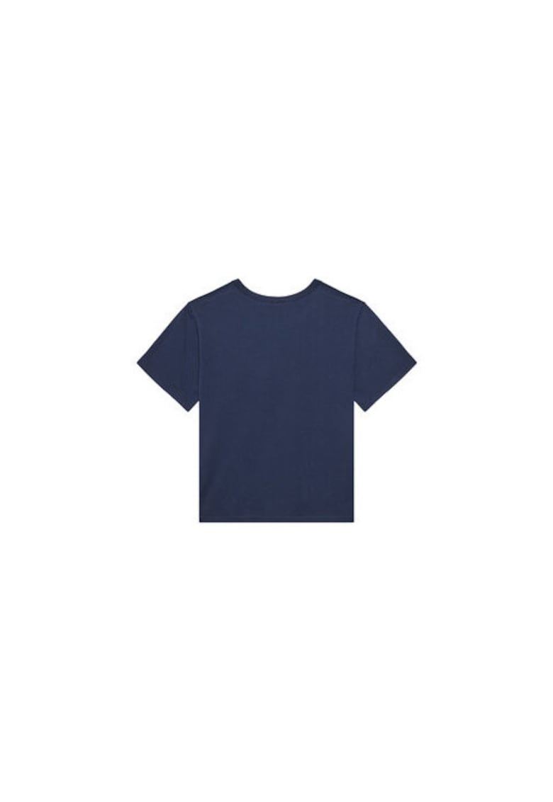 Tricou pentru baieti 3JERG10JQ - Bumbac - Bleumarin - Bleumarin