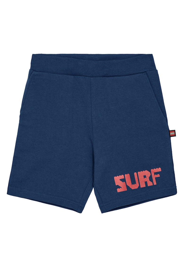 Pantaloni scurti sport baieti 12011465 - Bumbac organic - Bleumarin