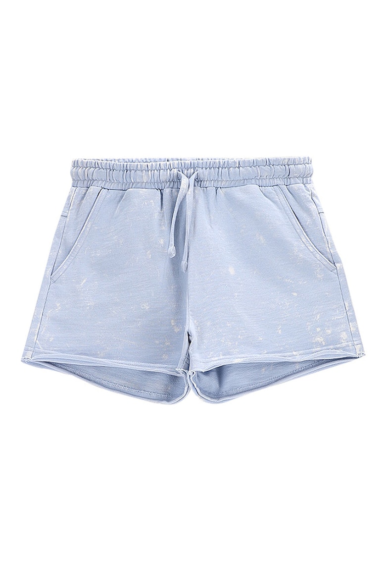 Pantaloni scurti sport fete  WC5120401HGJ - Bumbac - Albastru deschis