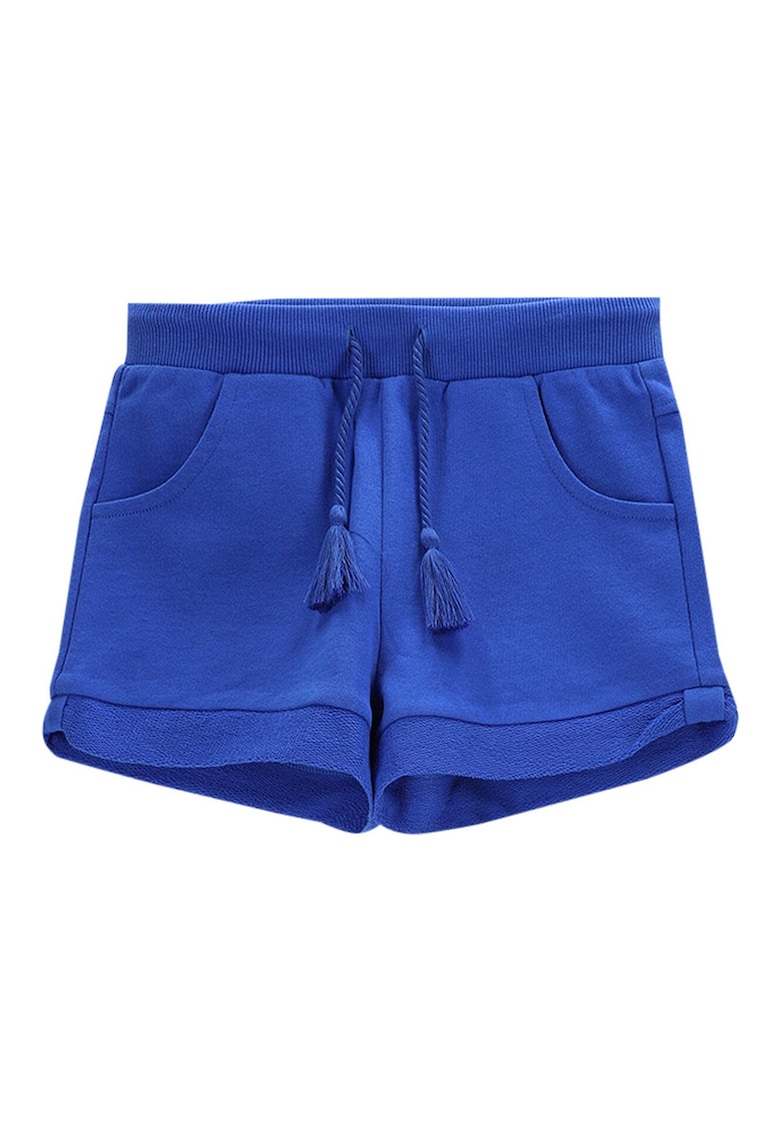 Pantaloni scurti sport fete  WC5120401FGK - Bumbac - Albastru