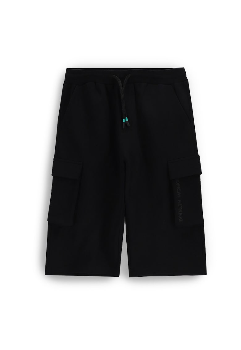 Pantaloni scurti sport baieti  WC5120503TBJ - Bumbac - Negru