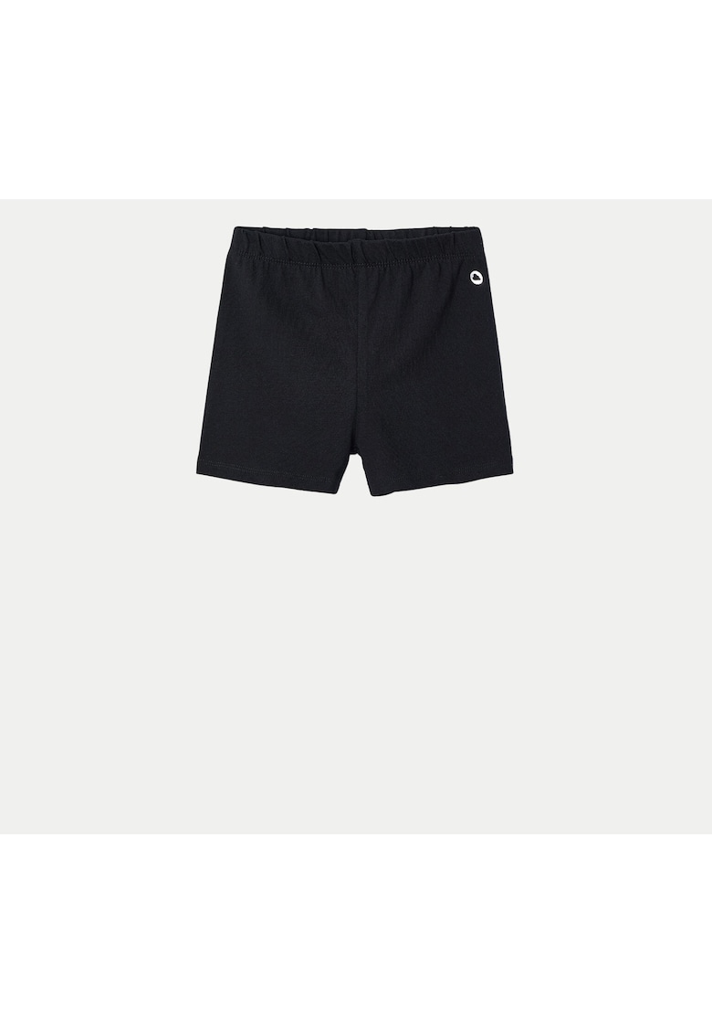 Pantaloni scurti sport fete  3208 - Bumbac/Elastan - 12 - Negru