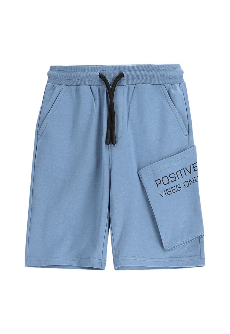Pantaloni scurti sport baieti  WC5120501VBC - Bumbac - Albastru