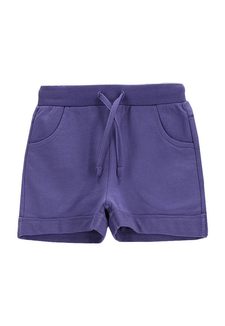 Pantaloni scurti sport fete  WC5120401VGC - Bumbac - Mov