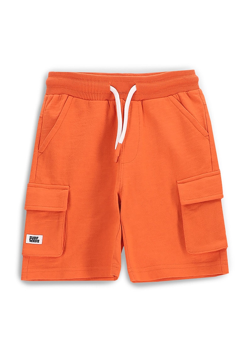 Pantaloni scurti sport baieti WC5120501HBK - Bumbac - Portocaliu Pantaloni scurti sport baieti WC5120501HBK - Bumbac - Portocaliu