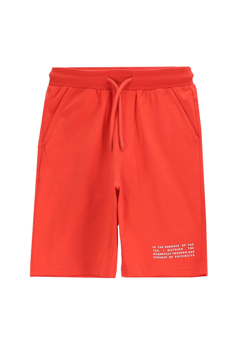 Pantaloni scurti sport baieti WC5121501VBC - Bumbac - Rosu Pantaloni scurti sport baieti WC5121501VBC - Bumbac - Rosu