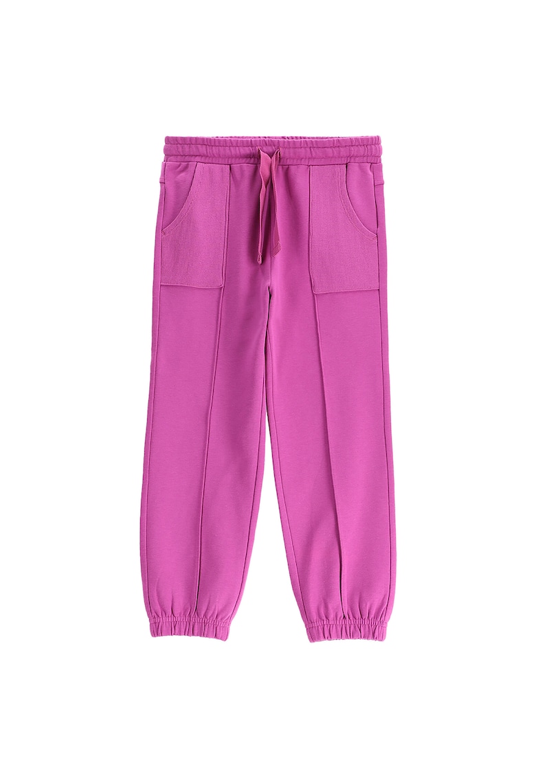 Pantaloni de trening fete  WC5120101RGK - Bumbac/Elastan - Roz