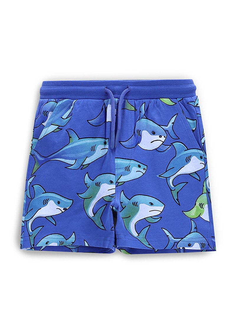 Pantaloni scurti sport baieti  WC5121401IBK - Bumbac - Albastru