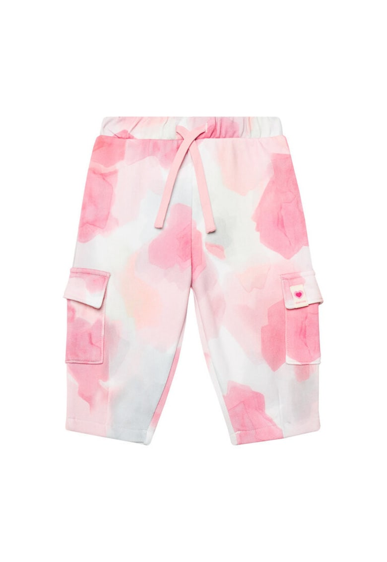 Pantaloni de trening fete 35UJGF04Q - Bumbac - Roz - Roz