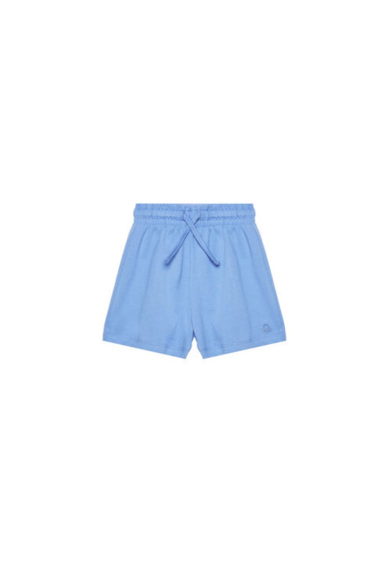Pantaloni scurti sport fete 3BL0G901T - Bumbac - 90 CM - Albastru