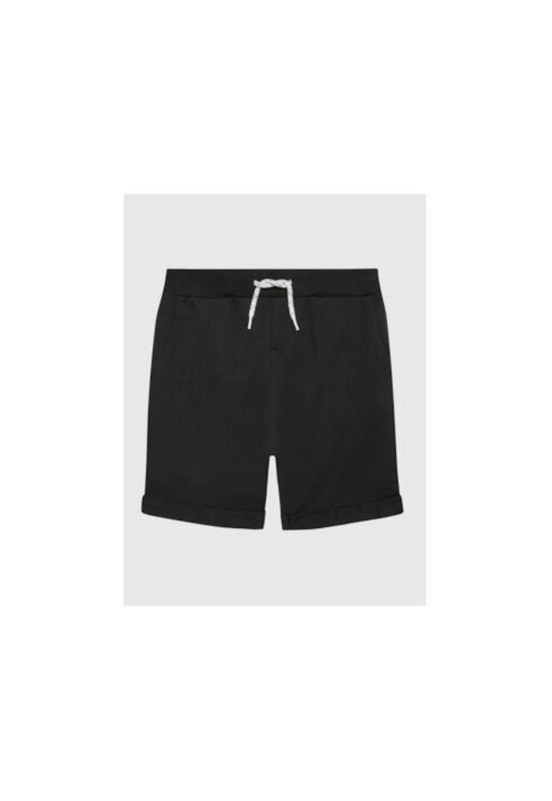 Pantaloni scurti sport baieti  13201050 - Bumbac - Negru