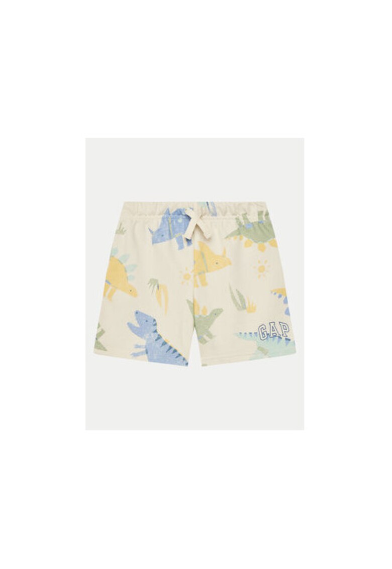 Pantaloni scurti sport baieti 725235-05 - Bumbac/Poliester - Bej - Bej