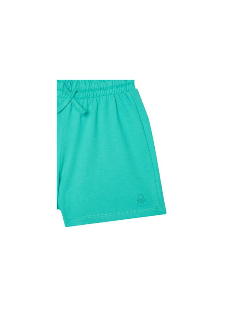 Pantaloni scurti sport fete 3BL0G901T - Bumbac - 82 CM - Verde