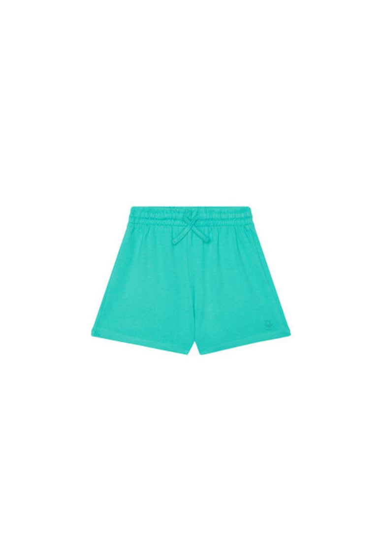 Pantaloni scurti sport fete 3BL0G901T - Bumbac - Verde - Verde