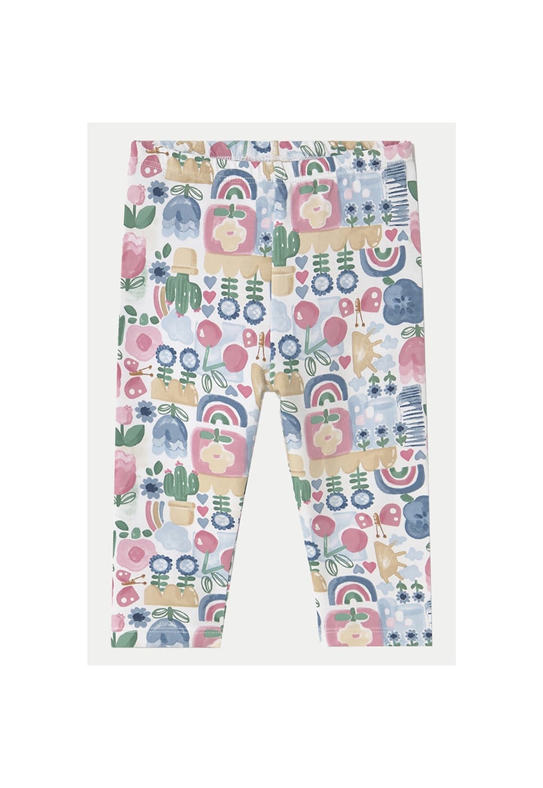 Colanti fete 1733 - Bumbac/Elastan - 4 ani - Multicolor