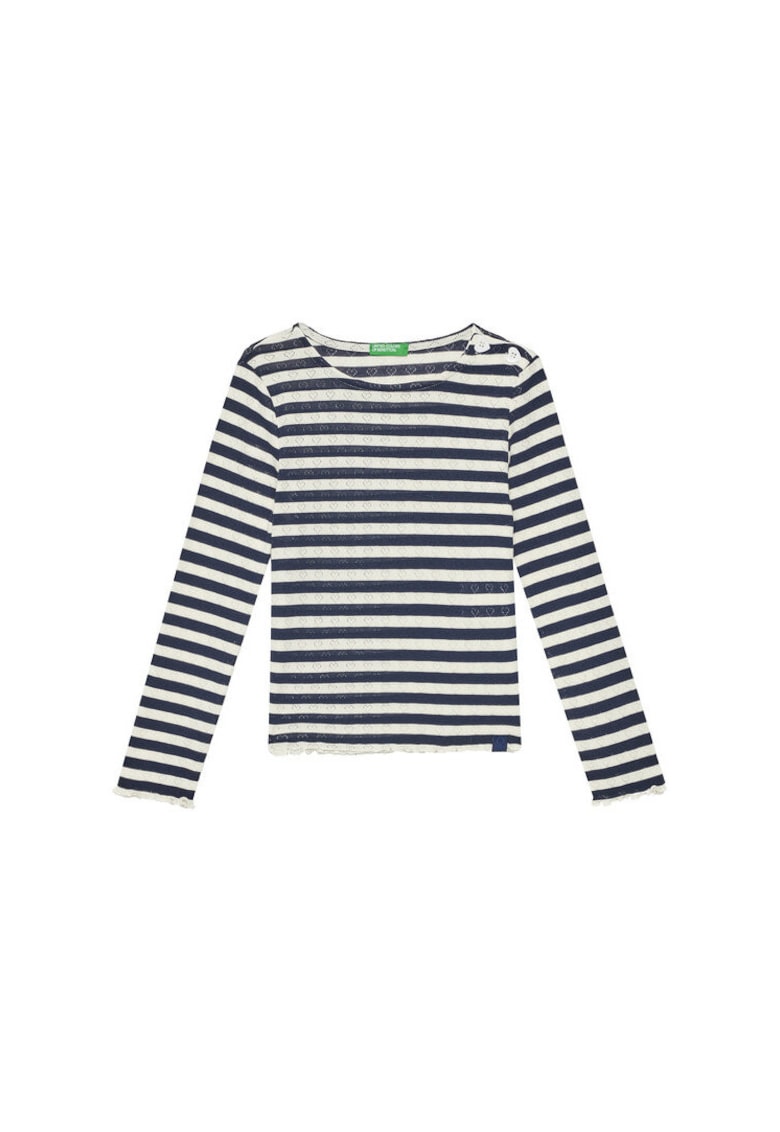 Bluza fete 33LQC10OM - Bumbac/Poliester - Bleumarin - Bleumarin