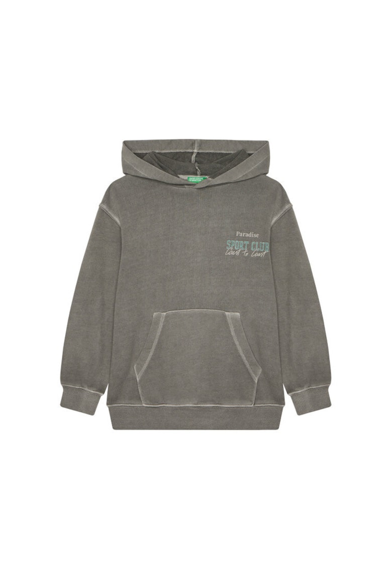 Bluza baieti 3WITC204G - Bumbac - Gri - Gri