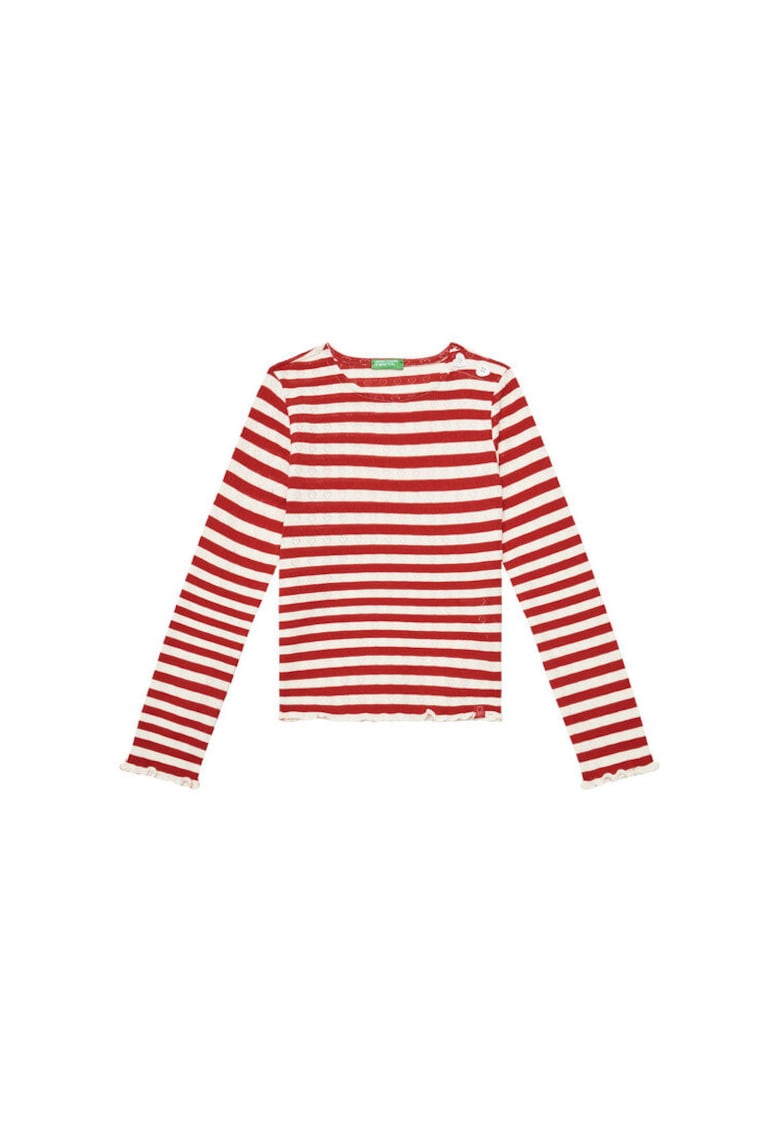 Bluza fete 33LQC10OM - Bumbac/Poliester - Rosu - Rosu