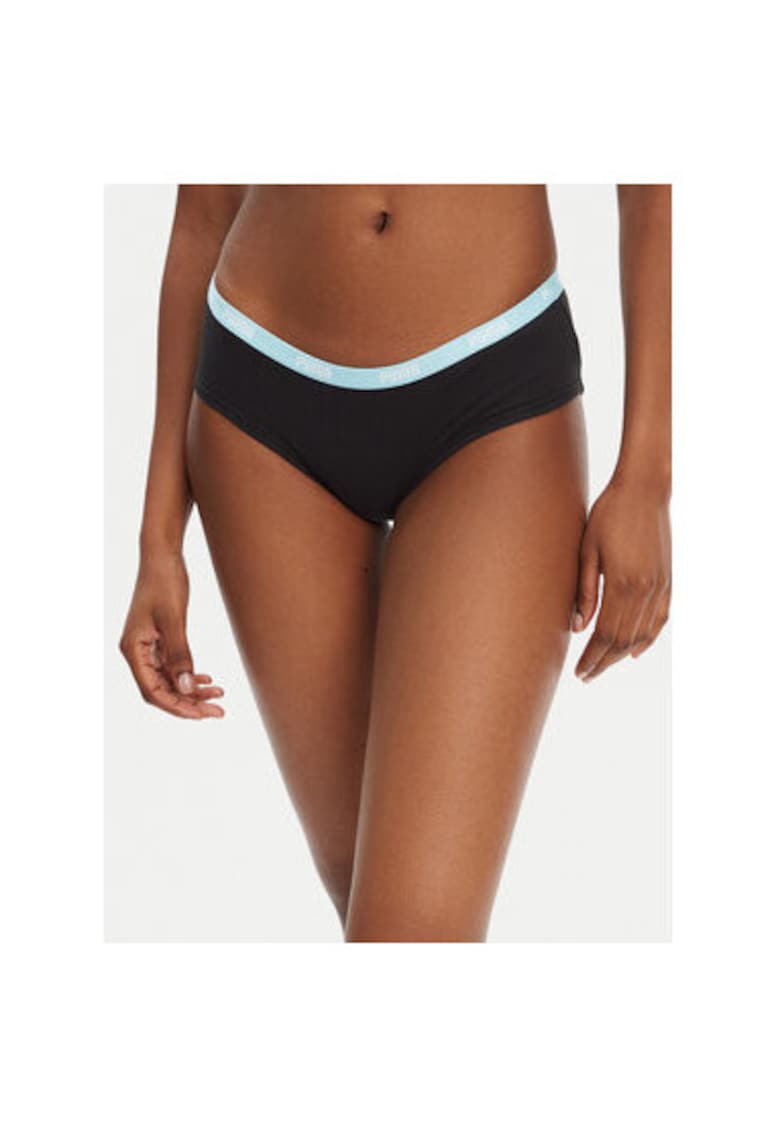 Set 3 boxeri dama  907592 - Bumbac/Elastan - Negru