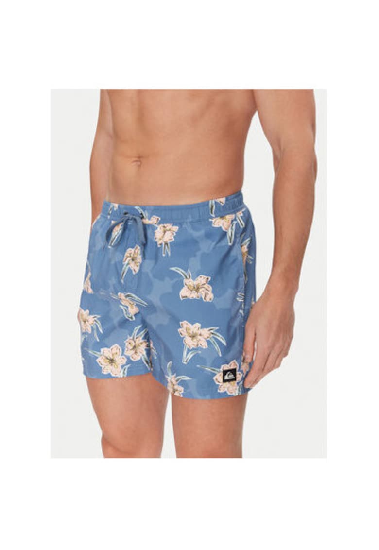 Pantaloni scurti de baie pentru barbati - Albastru