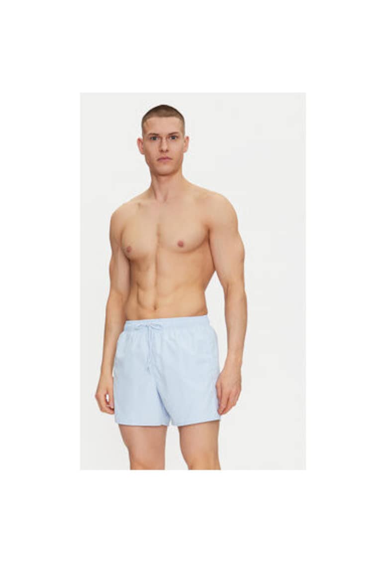 Pantaloni scurti de baie barbati MH6270 - Poliester reciclat - Albastru deschis