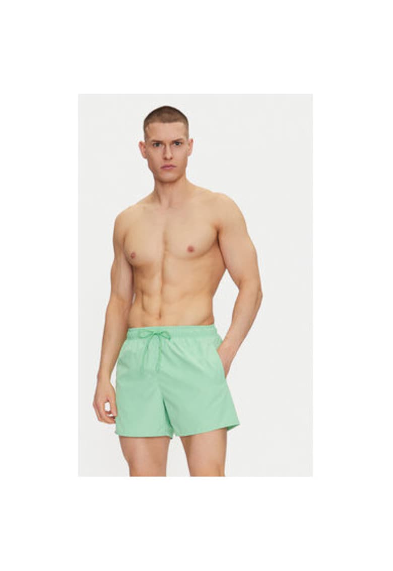 Pantaloni scurti de baie barbati  MH6270 - Poliester reciclat - Verde