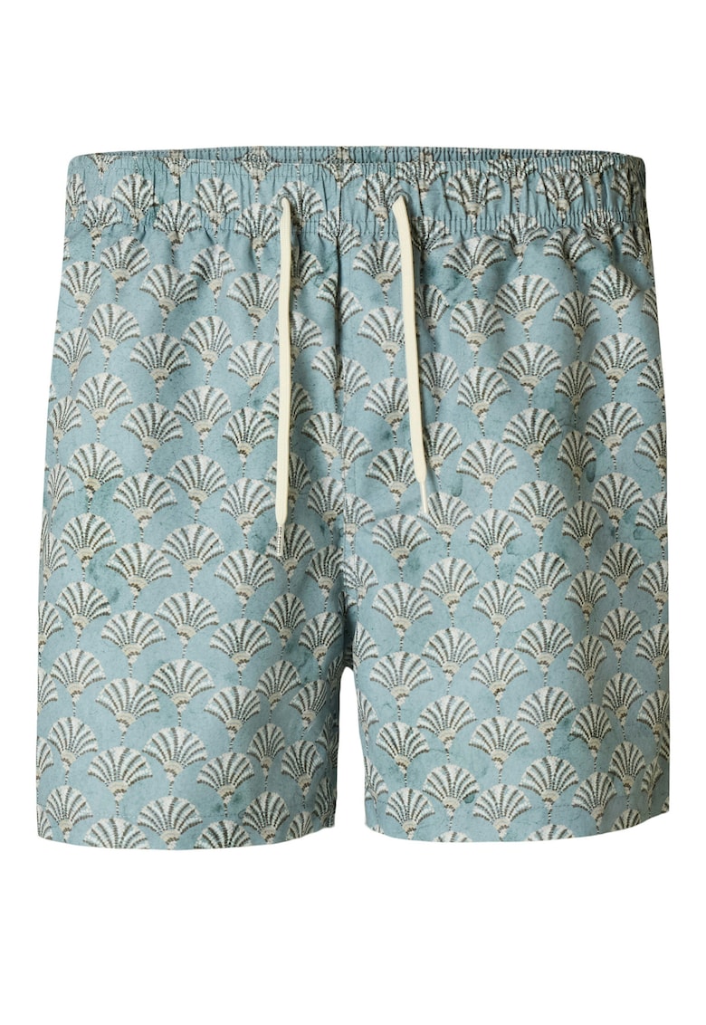 Pantaloni scurti de baie barbati 16089427 - Poliester reciclat - Verde - Verde