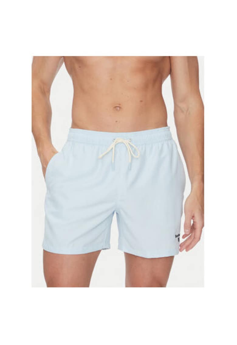 Pantaloni scurti de baie barbati  MSW0064BU61 - Poliester - Albastru deschis