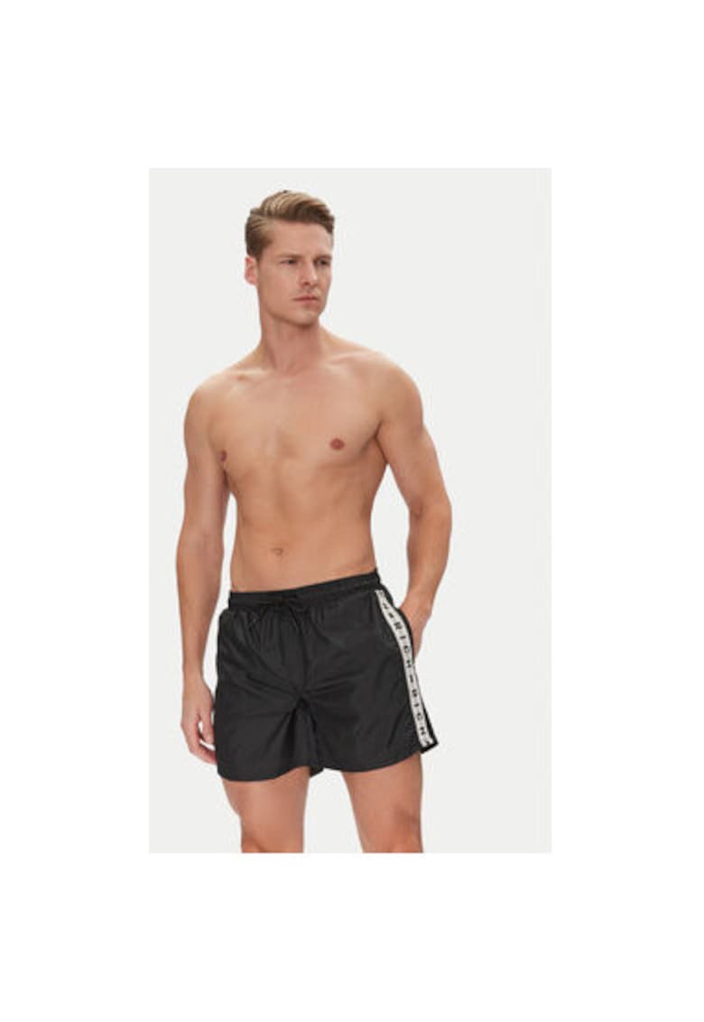 Pantaloni scurti de baie barbati UMP25330CO - Poliester - Negru - Negru