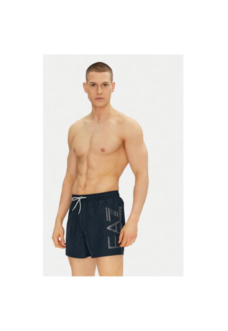 Pantaloni scurti de baie barbati  Emporio Armani - 7M000550 AF14497 - Poliester - Bleumarin