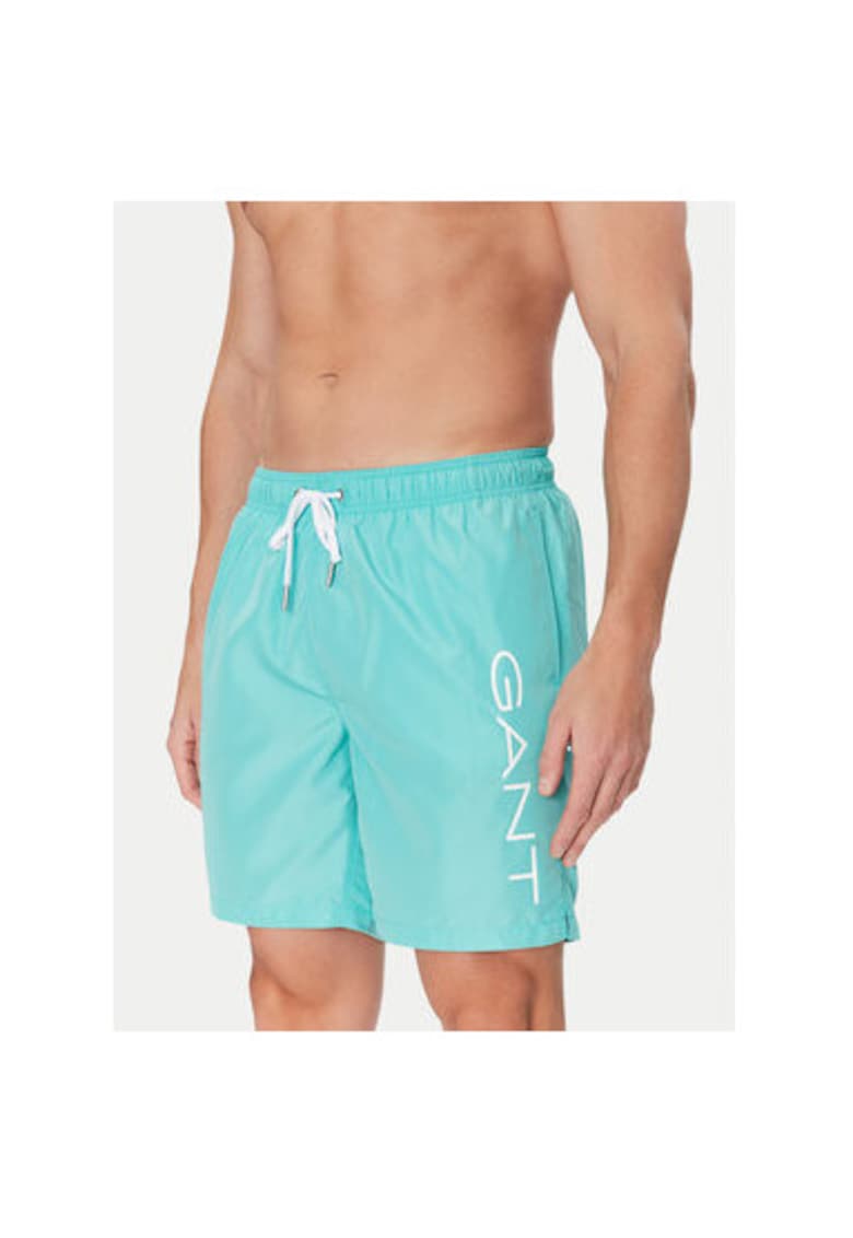 Pantaloni scurti de baie barbati  920006300 - Poliester - Albastru