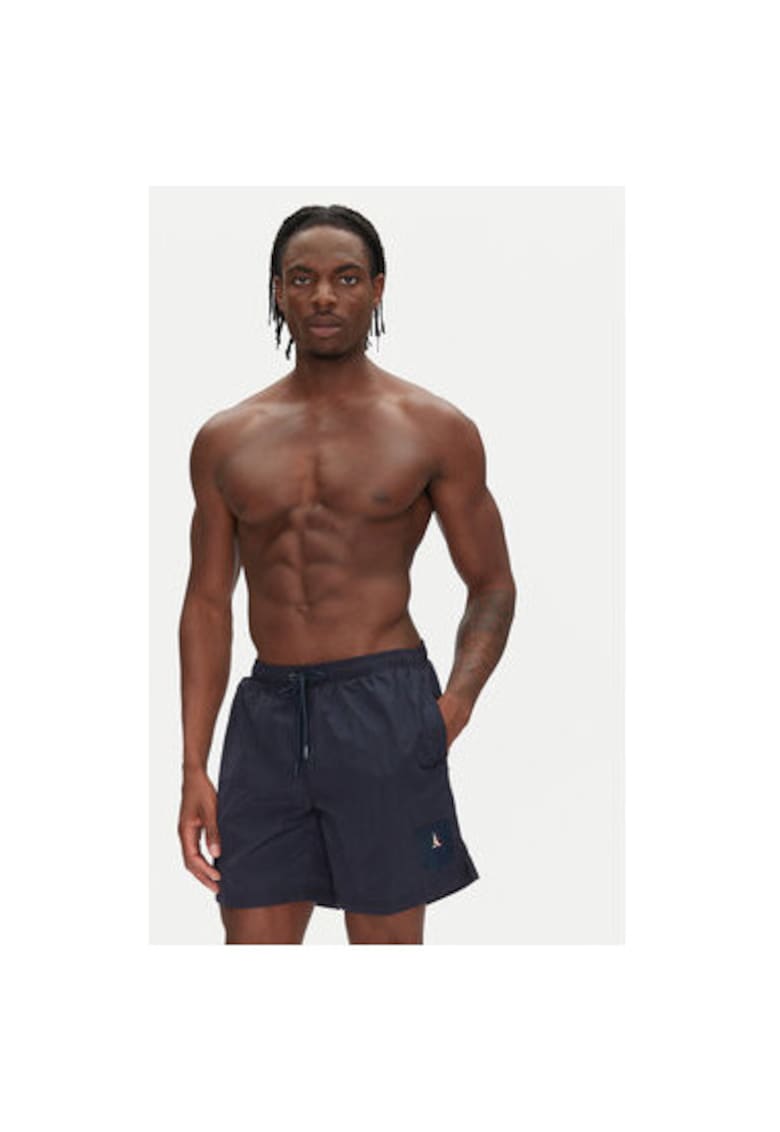 Pantaloni scurti de baie barbati 251BW224CT3538 - Poliamida - Bleumarin - Bleumarin