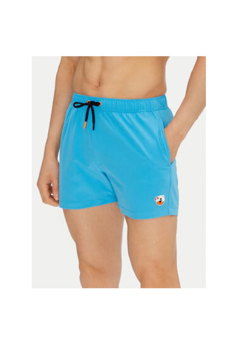 Pantaloni scurti de baie barbati DW1222M-RIPO20 - Poliester - Albastru