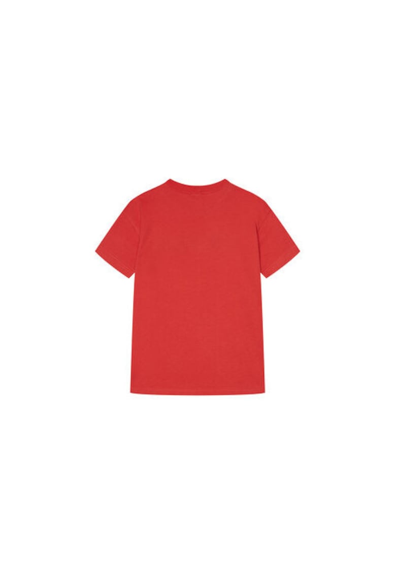 Tricou baieti 3I1XC10N3 - Bumbac organic - 46794 - Rosu