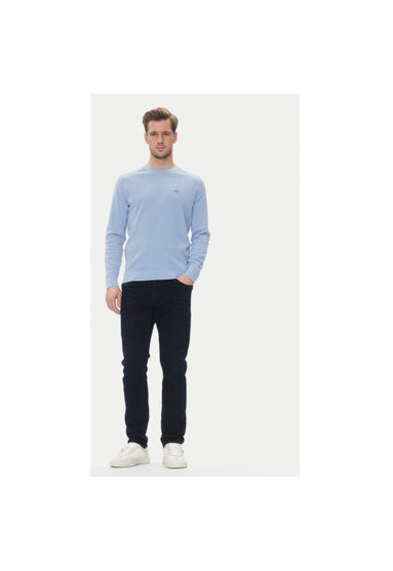Pulover barbati 251MA1556L560 - Bumbac - Albastru deschis - Albastru deschis