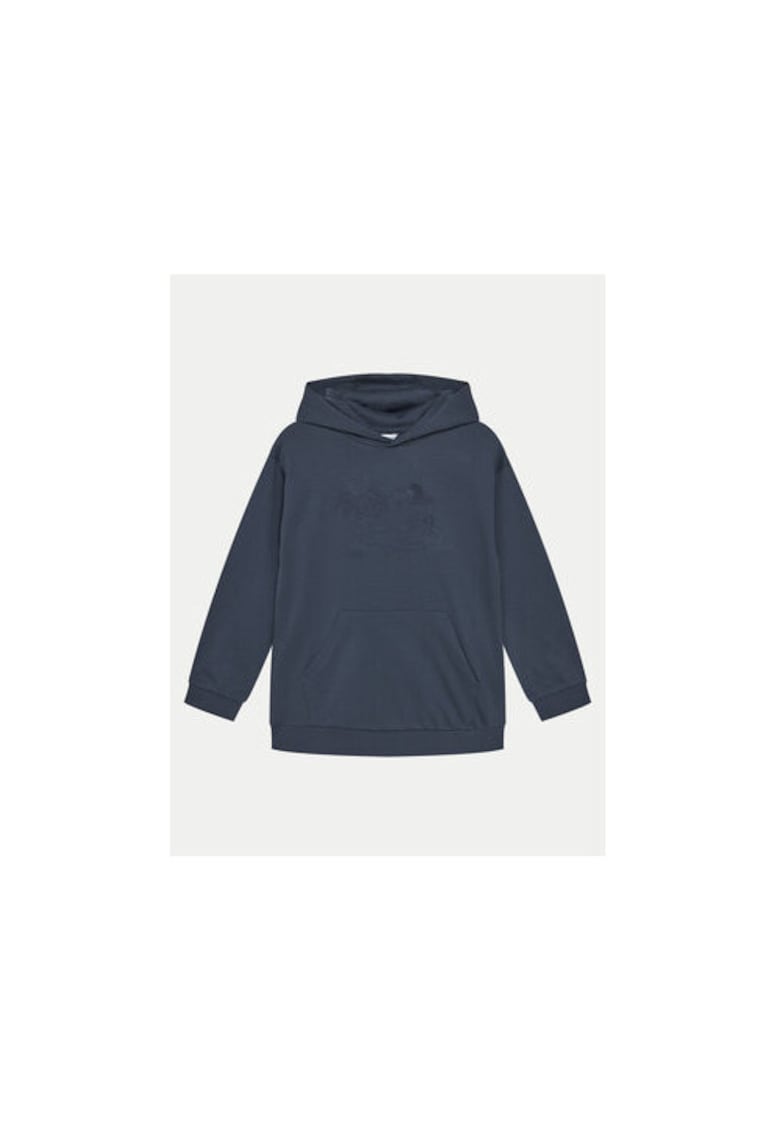 Bluza baieti model 3414 - material mixt - Bleumarin