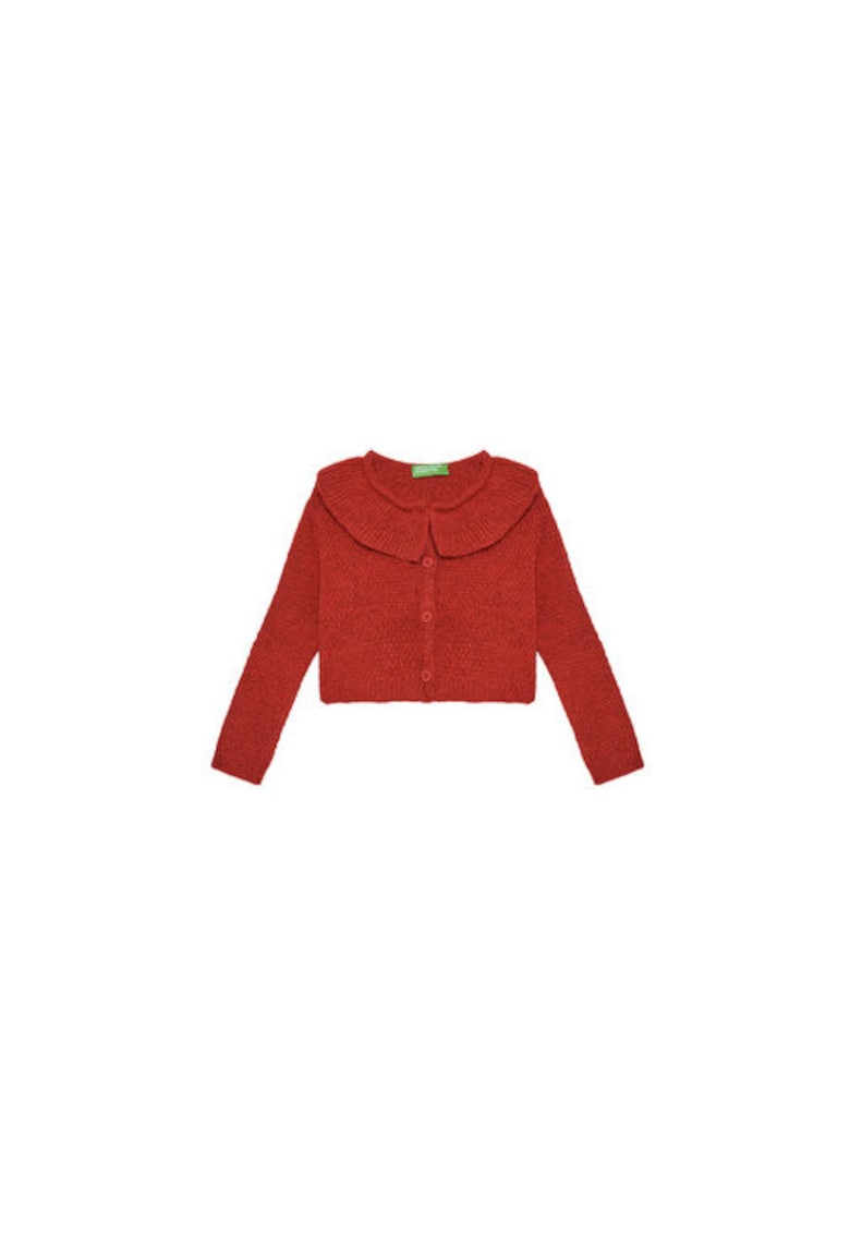 Bluza fete 106QG500N - Acril/Nylon - Rosu - Rosu