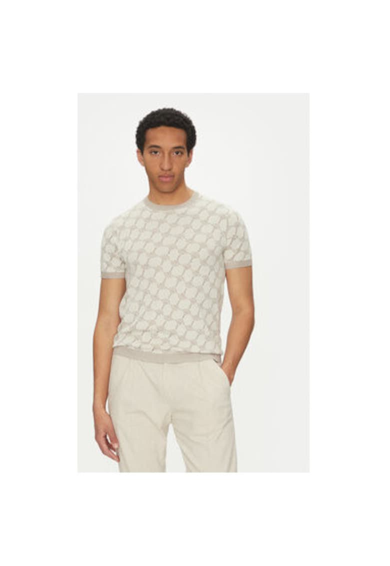 Pulover barbati  10019314 30045832 - Bumbac/Viscoza - Bej