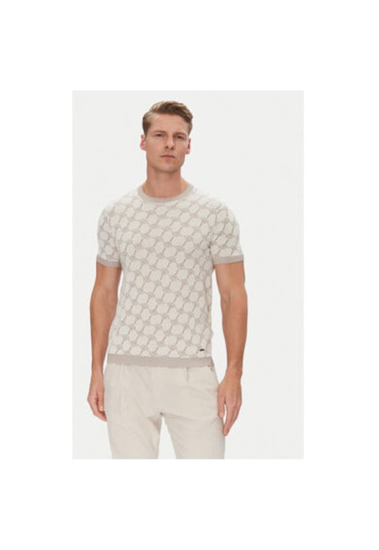 Pulover barbati  10019314 30045832 - Bumbac/Viscoza - L INTL - Bej