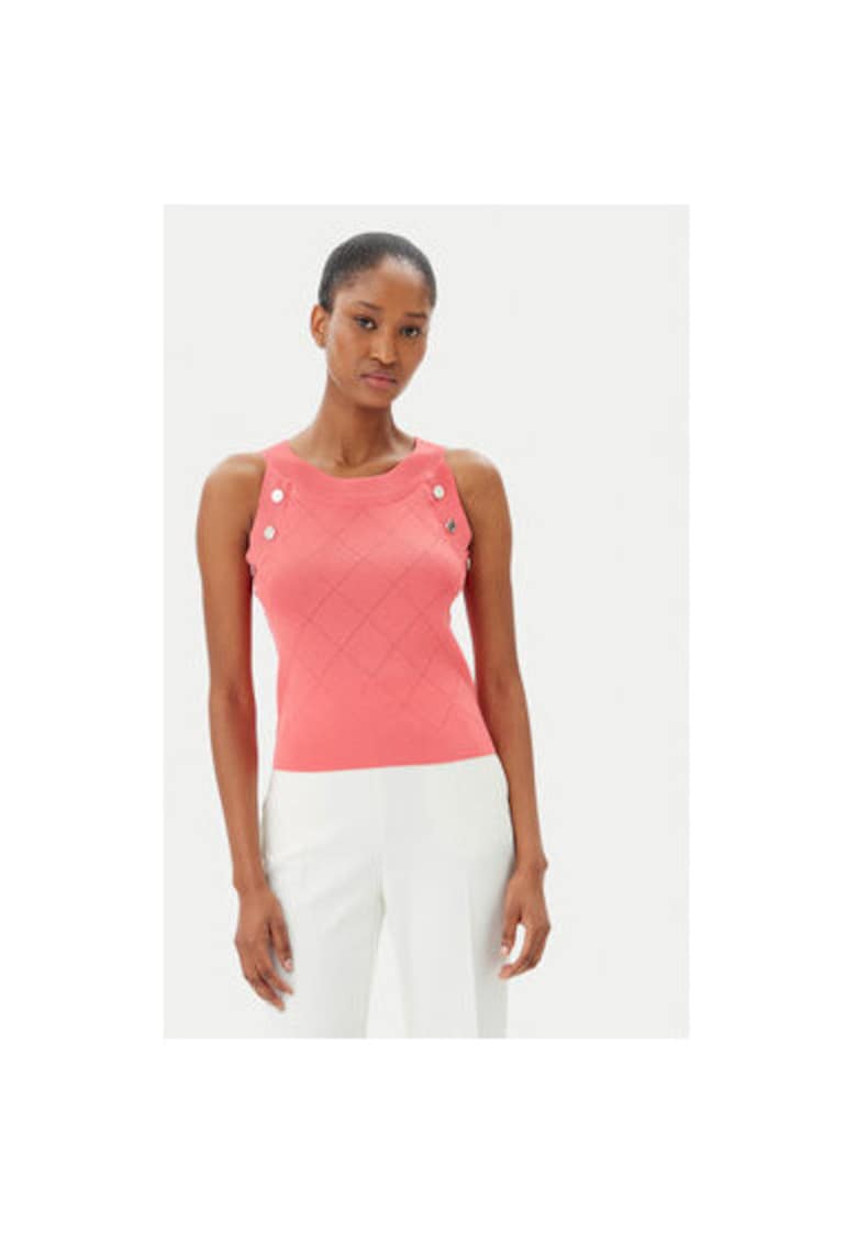 Pulover dama  ACMA001879 - Viscoza/Nylon - Corai