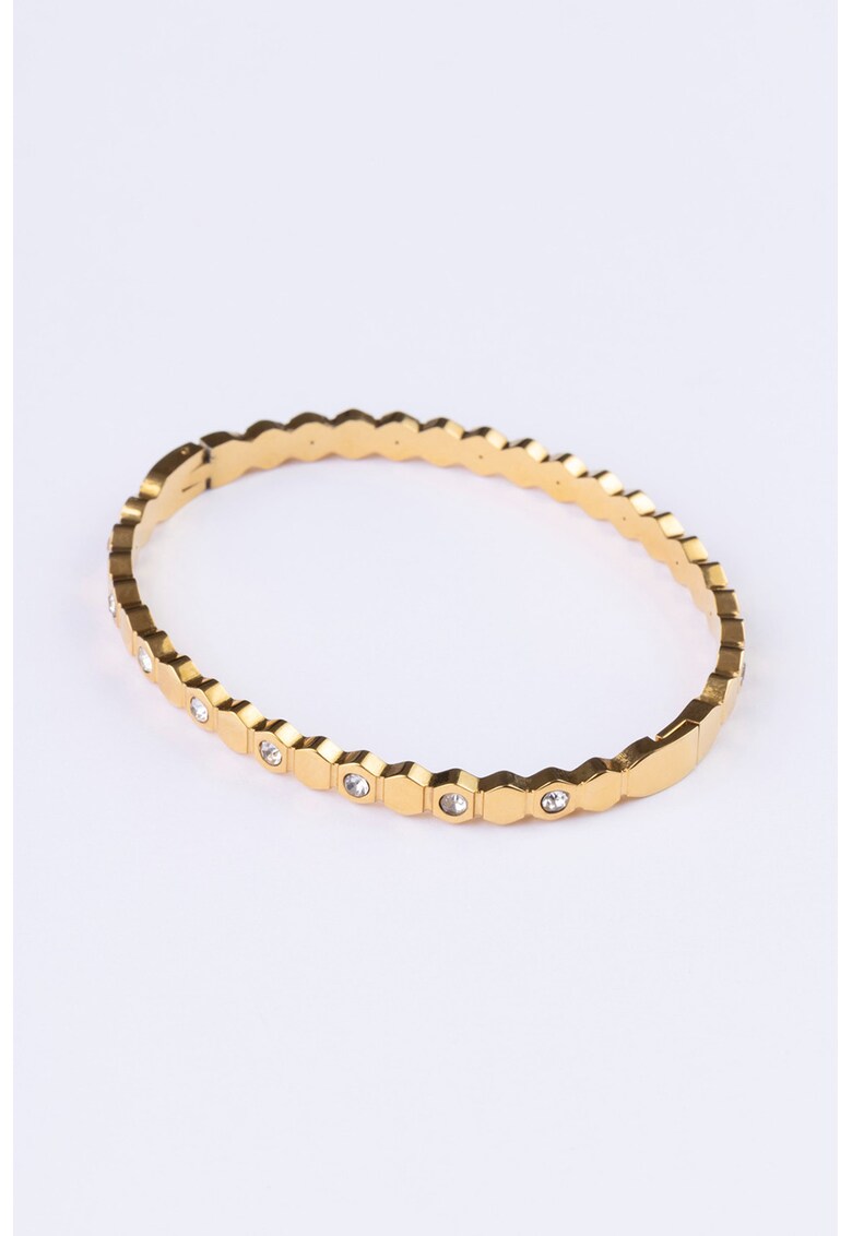 Bratara rigida placata cu aur de 18K