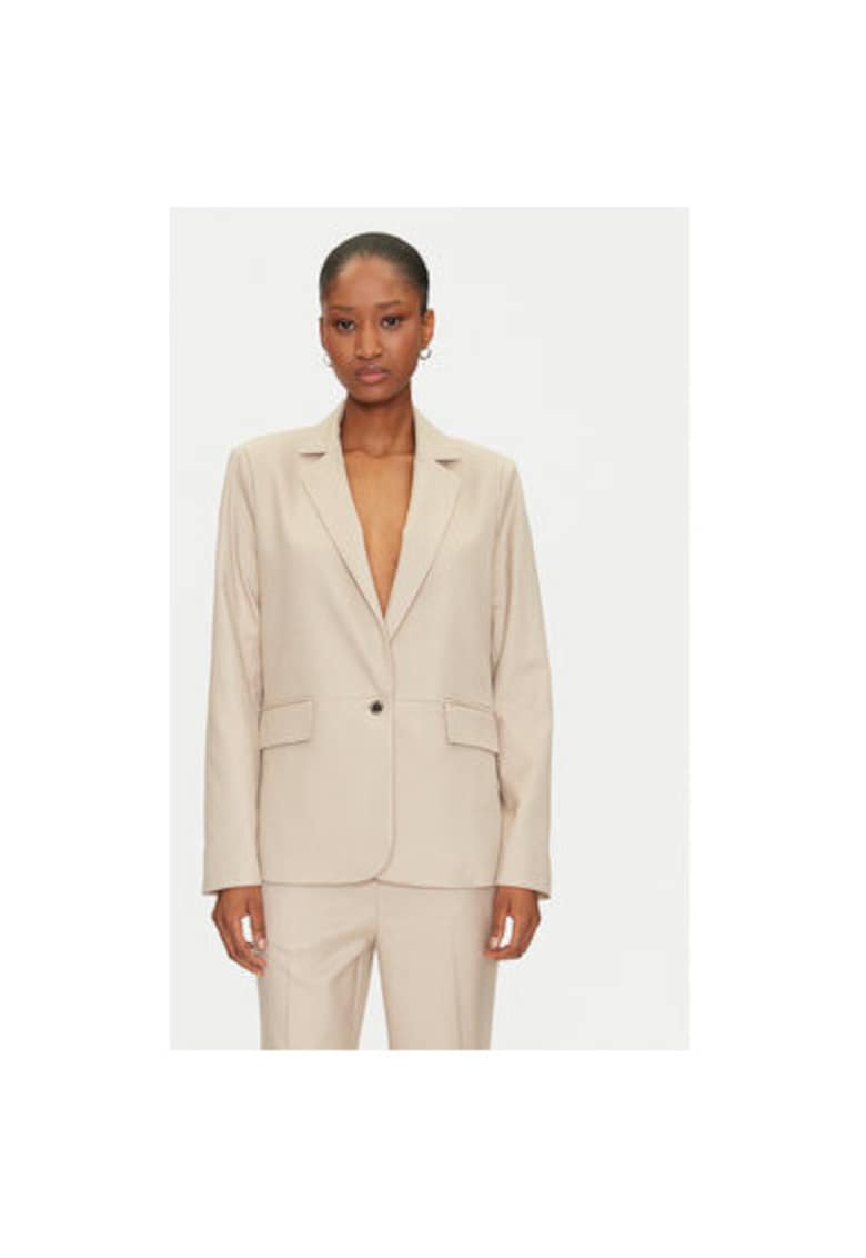 Sacou dama  251-VLUX.F - Poliester/Viscoza - Bej