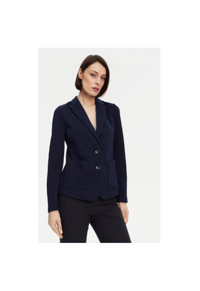 Sacou dama  15001367 - Poliester/Bumbac - Bleumarin