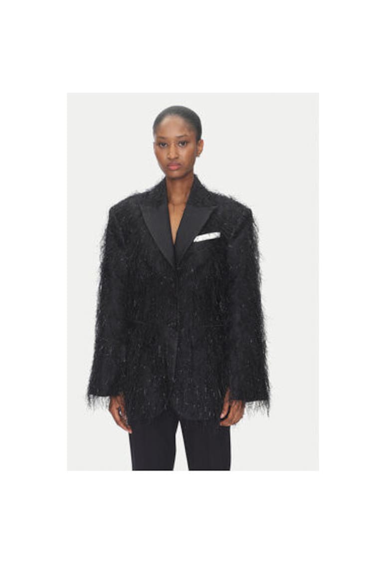 Sacou dama T Mikkelsen - DAY65243563 - Poliester reciclat/Nylon - Negru - Negru