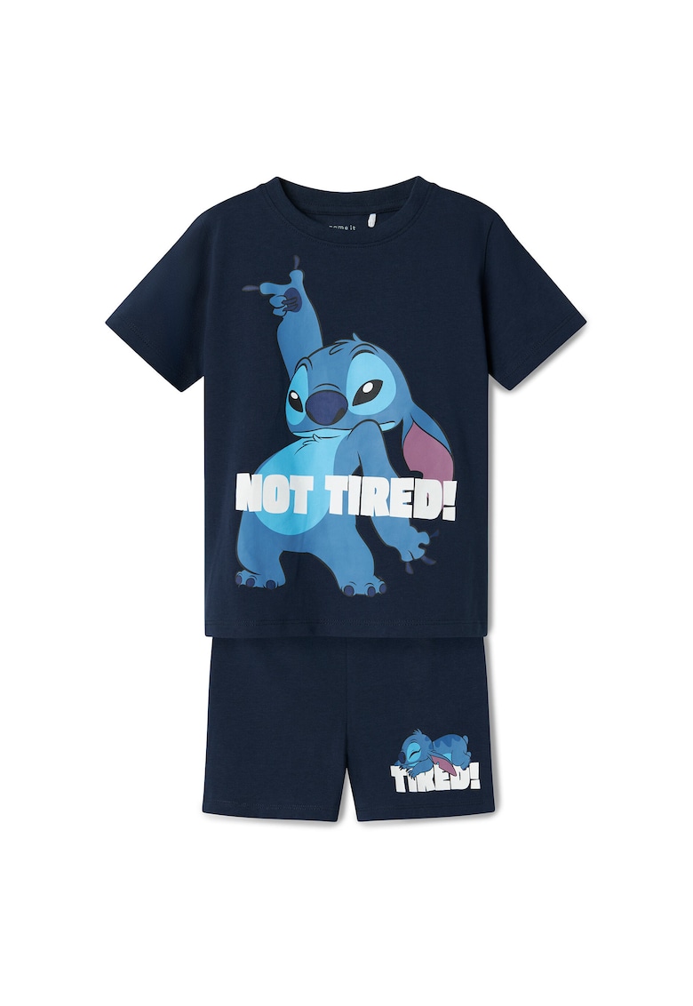 Pijama baieti 13243004 - Bumbac/Elastan - Bleumarin - Bleumarin