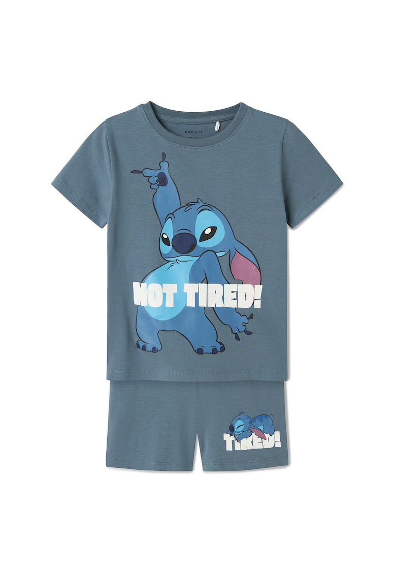 Pijama baieti 13243004 - Bumbac/Elastan - Albastru - Albastru
