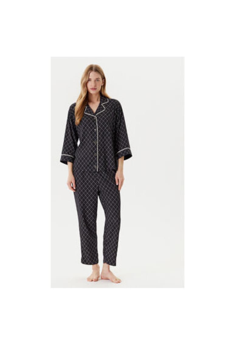 Pijama dama 4T3U3P00R - Viscoza - Negru