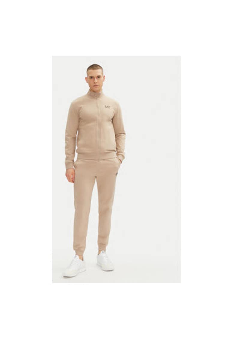 Trening barbati Emporio Armani - 8NPV60 PJVRZ - Bumbac - Bej